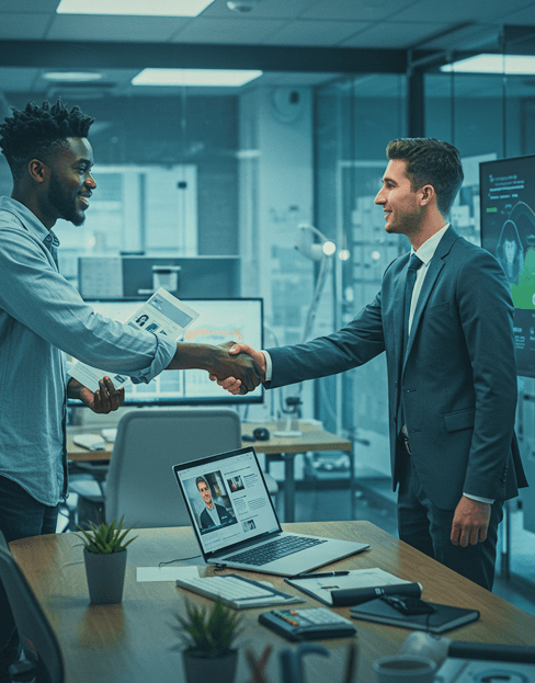 Career growth illustration